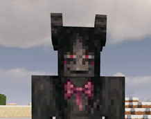 Kerkele with a pink bow