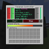 Tokamak Reactor Menu