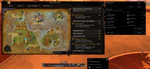 World quest planner and portal guidance