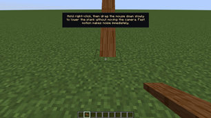Wooden plank minigame