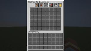 Integration with balanced backpacks