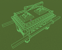Outline Renderer with a green blueprintColor configured