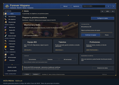 Inicio · Vista previa 1.0 RC4
