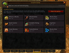 Games tab
