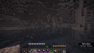 A dripstone cave with new blocks and textures.