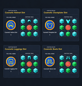 All Cosmetic Slot Recipes