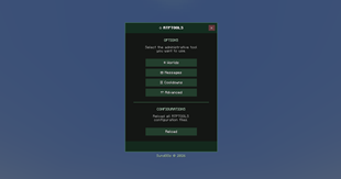 🛠️ Main Menu
