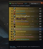 Animated Leaderboard