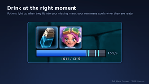 Drink at the right moment