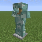 Prismarine Crystals Armor – side view