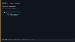 Hover prices
