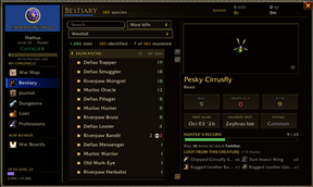 The Bestiary of Slain Foes