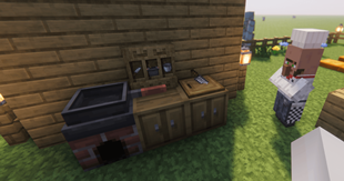 Chef in his kitchen
