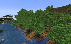 Beechen Hanger Biome view from above