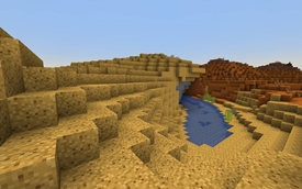 Honeydune Expanse Biome with Amber Sand