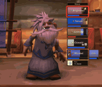 Buff, then heal with one click
