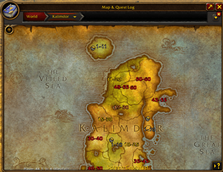 Levelranges on Worldmap