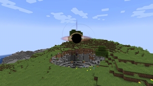 Pretty Black Hole: absorption (landscape)