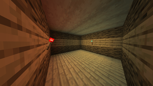 Colored light from torches