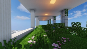 Drop Limit: overgrown galleries hung over the clouds