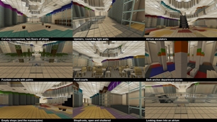 The Dead Mall: two floors of empty shops