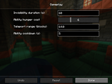Config Menu