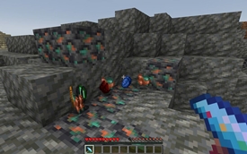 Step 2. Mine ore with your Insane Pickaxe.