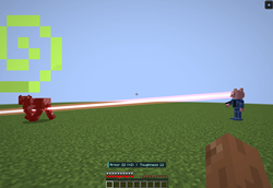 John Pork laser and armor overflow HUD