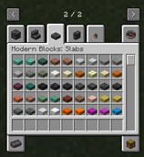 Inventory "Slabs"