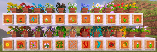 All Flower Pot Models from V.1.0. (available in hanging and not hanging)