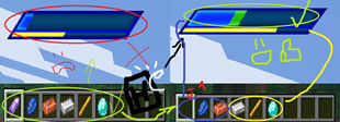 How to health the UFO and weapon