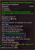 Item tooltips