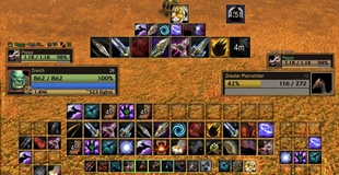 2 - Pet, player and target frames up close.jpg