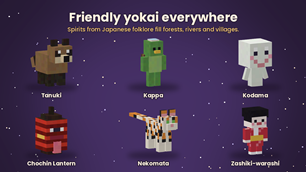 Friendly yokai everywhere