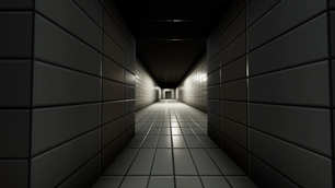 Poolrooms Hallway