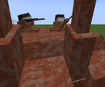 Two Soldier on the Grand Cannon