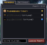 party menu