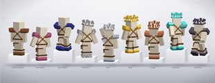 All armor sets - on podiums