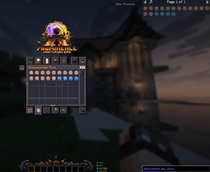All the items from the mod