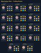 All Extra Slot Items Recipes