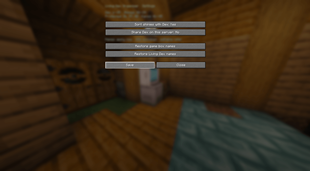 Options menu