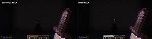 Full screen comparison