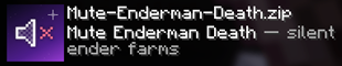 Silent Enderman Death