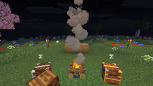 Asleep by the fire