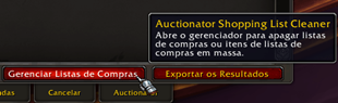 Button in the Auction House window