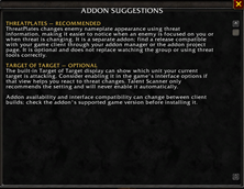 ADDON SUGGESTION
