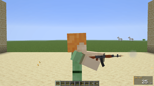 Third person (3.2) - AK-47 at full size