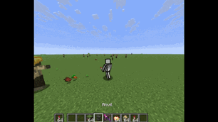 Fire fireworks using a crossbow enchanted with Piercing.gif