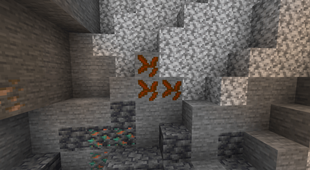 Platypus gemstone near deepslate