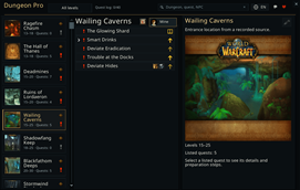 Dungeon browser